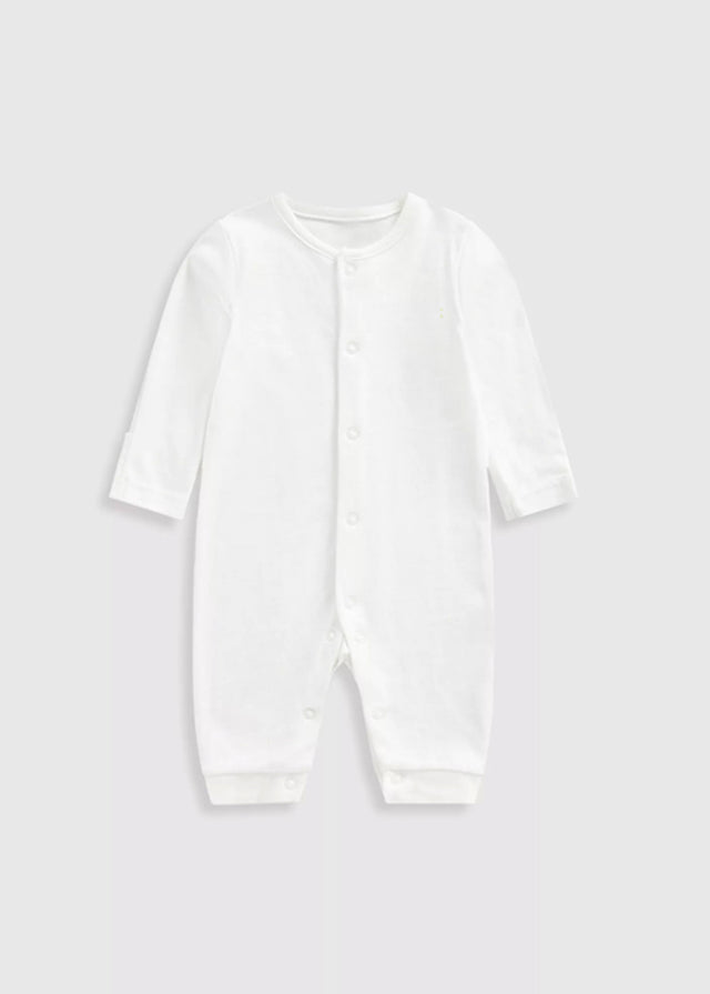 Image for Kids Boy's Plain Jumpsuit,White