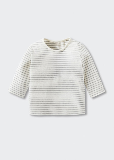 Image for Kids Boy's Striped Top,White