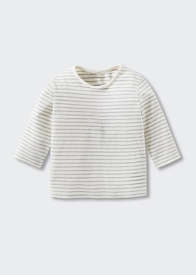 Image for Kids Boy's Striped Top,White