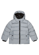 Image for Kids Girl's Quilted Jacket,Grey