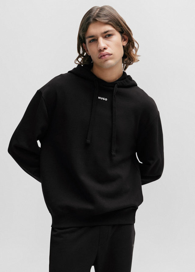 Image for Men's Printed Hoodie,Black