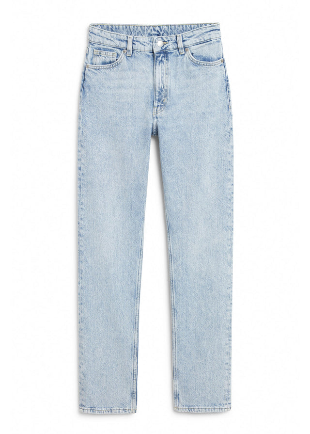 Image for Women's Washed Jeans,Light Blue