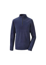 Image for Men's Quarter Zipped Sweater,Navy