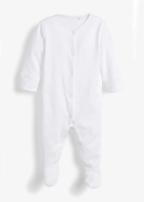 Image for Kids Boy's Plain Jumpsuit,White