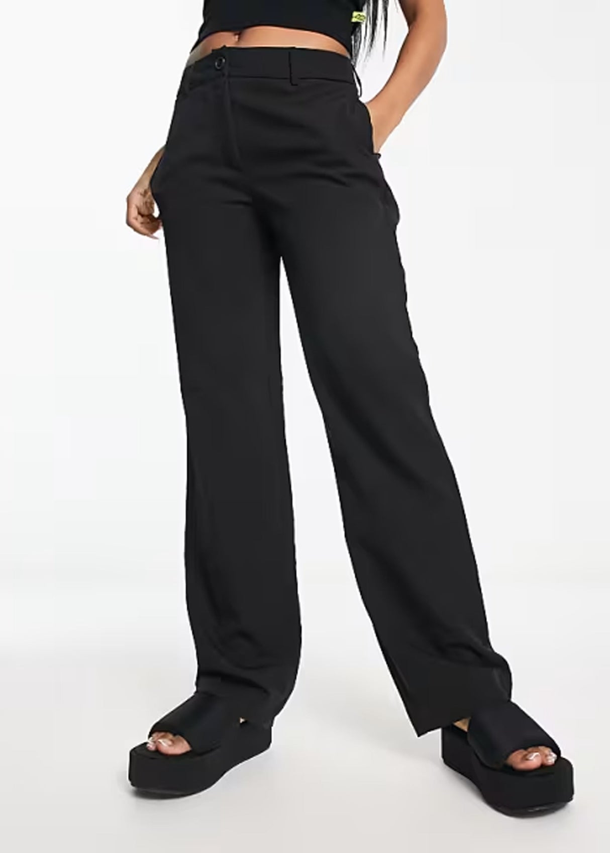 Image for Women's Plain Classic Pants,Black