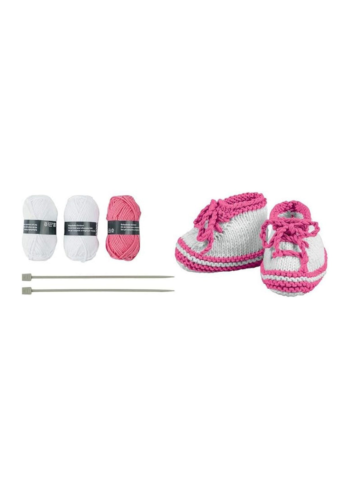 Image for Baby Shoe Knitting Kit