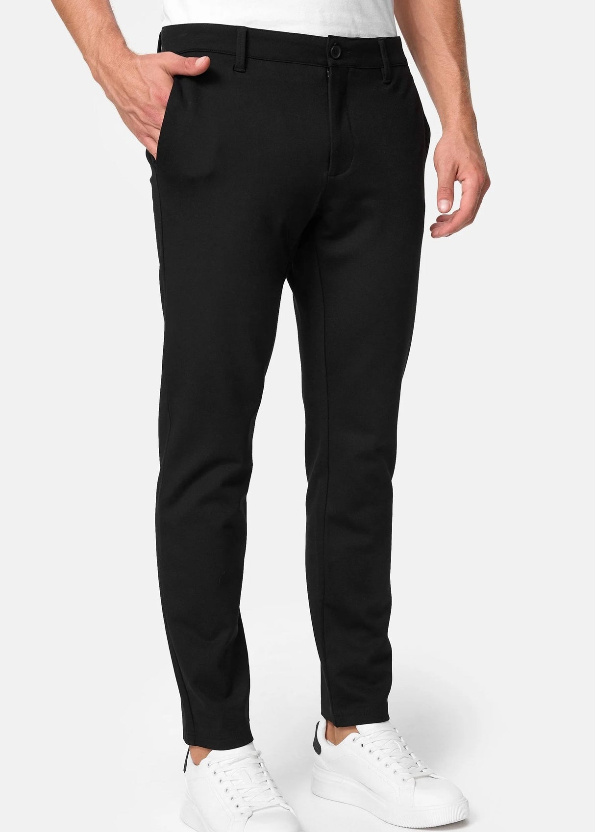 Image for Men's Plain Classic Pants,Black