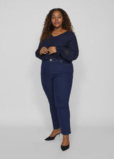 Image for Women's Plain Jeans,Navy