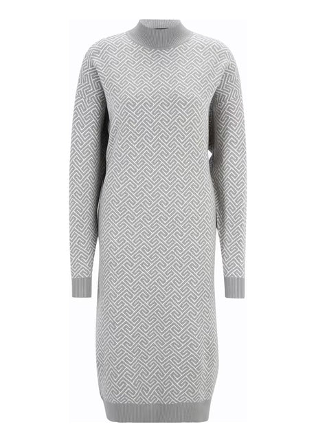 Image for Women's Printed Sweater Dress,Mint Green