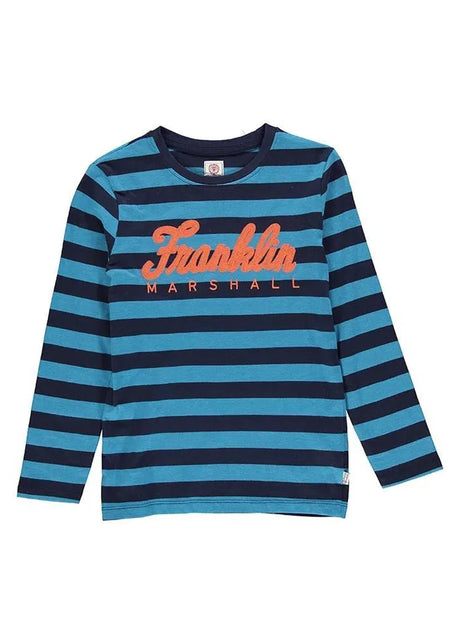 Image for Kids Boy's Striped Top,Navy/Blue