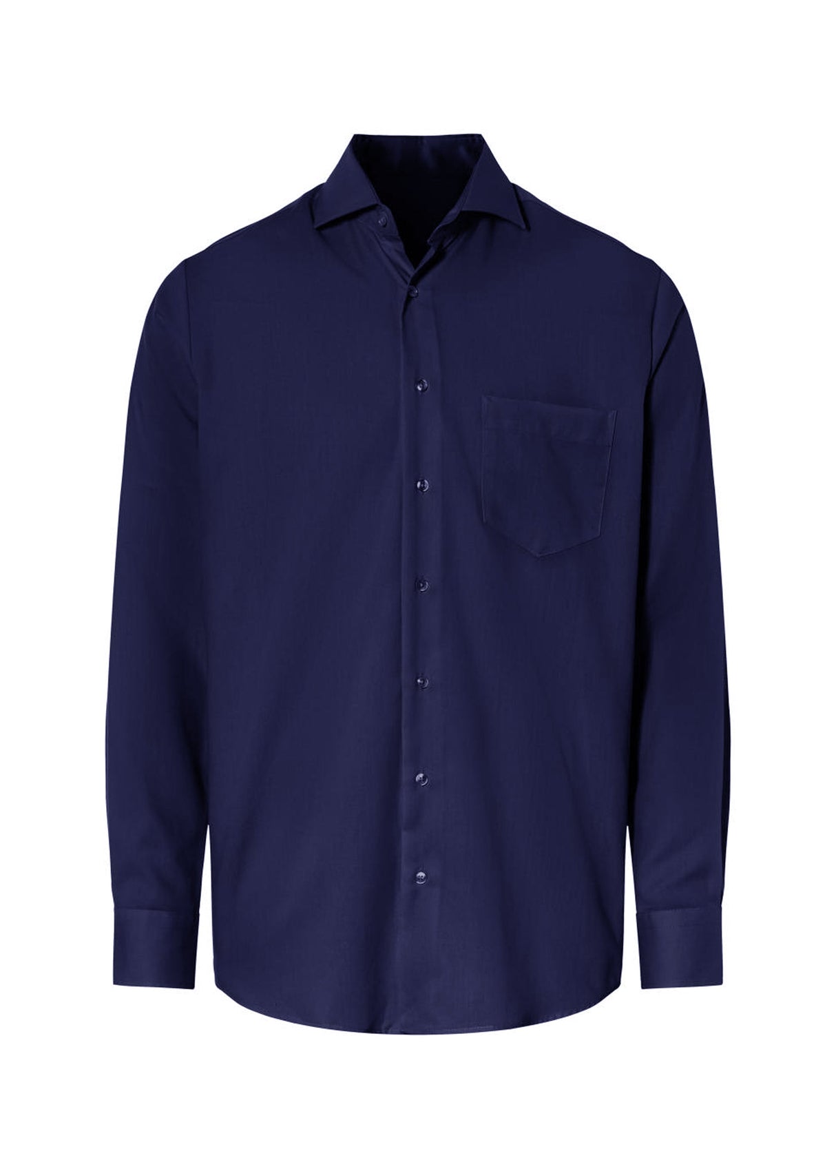 Image for Men's Plain Buttons Down Shirt,Navy