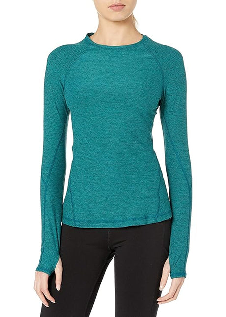 Image for Women's Textured Sport Top,Dark Green
