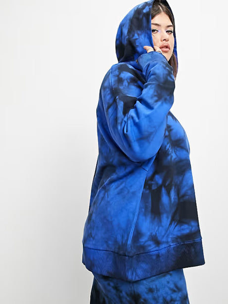 Image for Women's Printed Hoodie,Blue