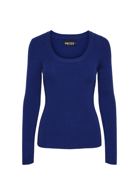 Image for Women's Ribbed Sweater,Blue