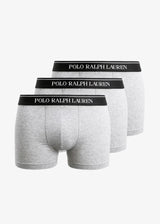 Image for Men's 3 Pack Plain Boxers Set,Light Grey
