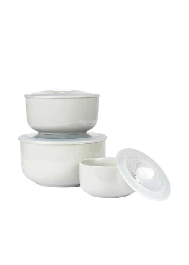 Image for Porcelain Bowl Set With Lid