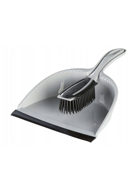 Image for Rubber Bristle Dustpan And Brush