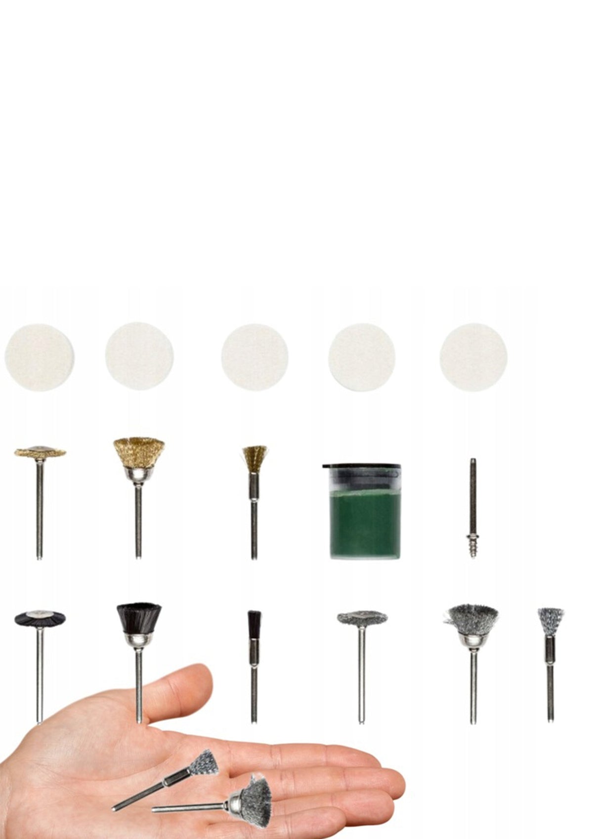 Image for Mini Sander Accessories Brushes Felts