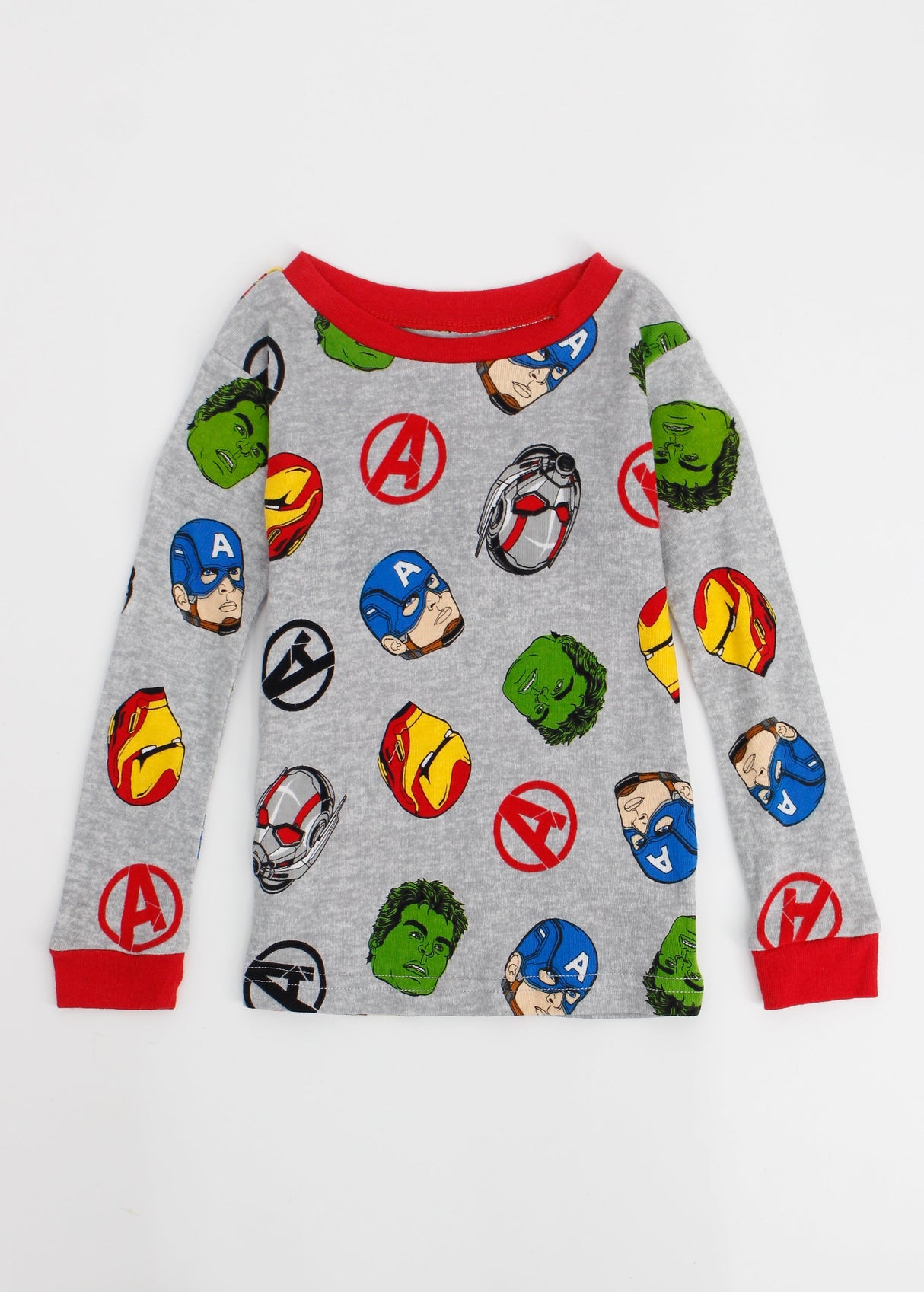 Image for Kids Boy's Graphic Printed Sleepwear Top,Grey
