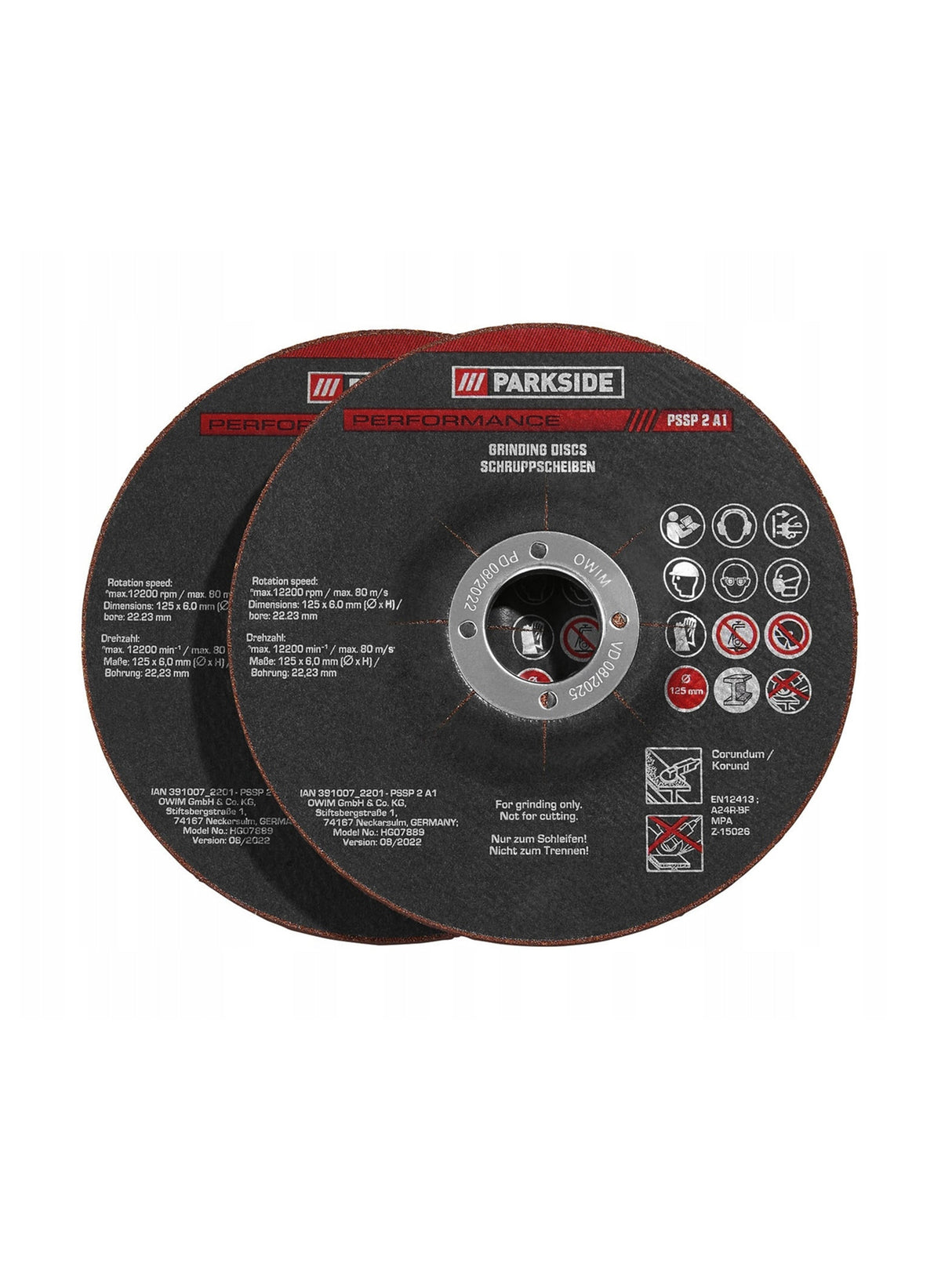 Image for Metal Grinding Discs Set