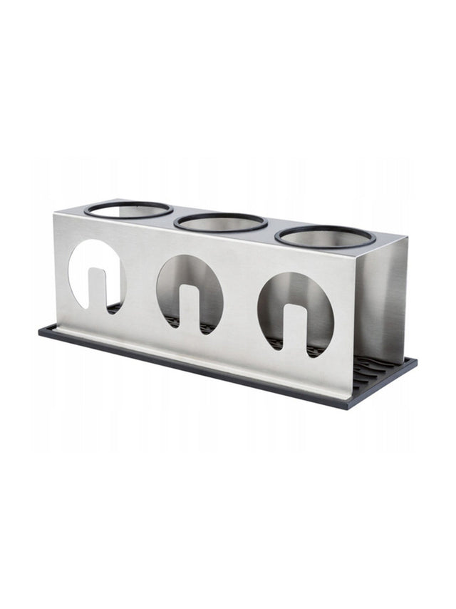 Image for Drainer Stand For 3 Bottles With Drip Mat