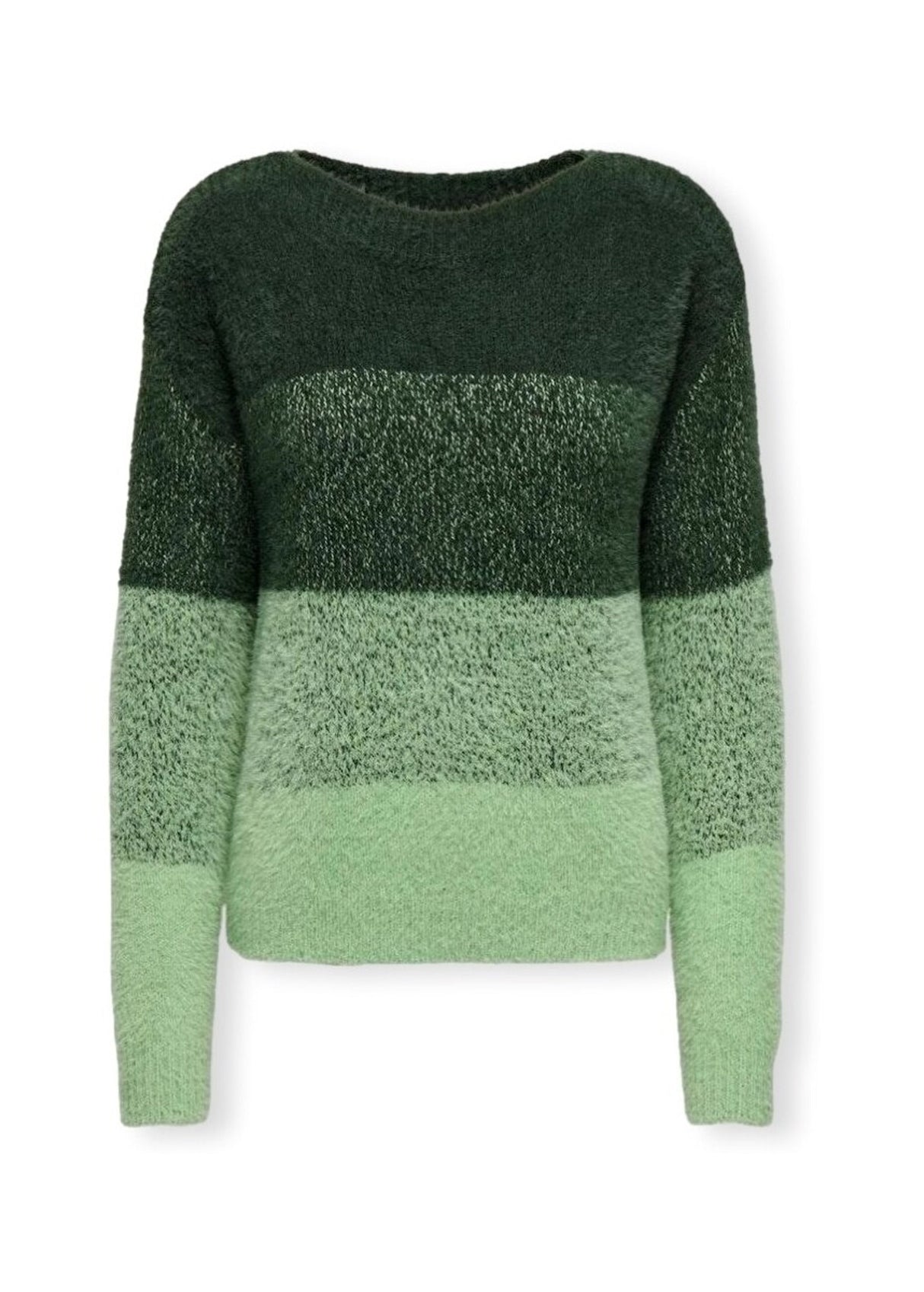 Image for Kids Girl's Colorblocked Sweater,Green