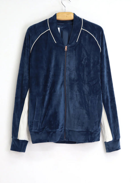 Image for Women's Zipped Up Sport Top,Dark Blue