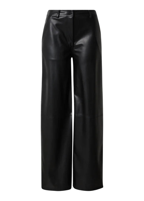 Image for Women's Leather Pants,Black