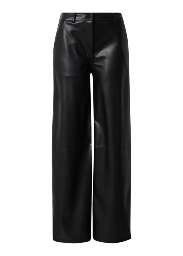 Image for Women's Leather Pants,Black