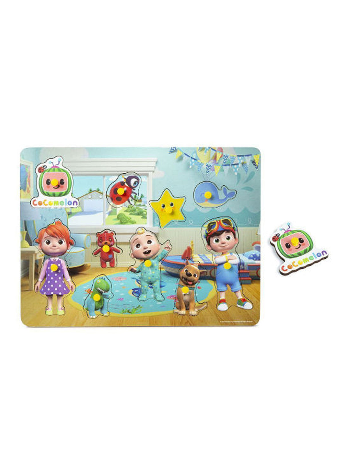 Image for Wooden Character Peg Puzzle