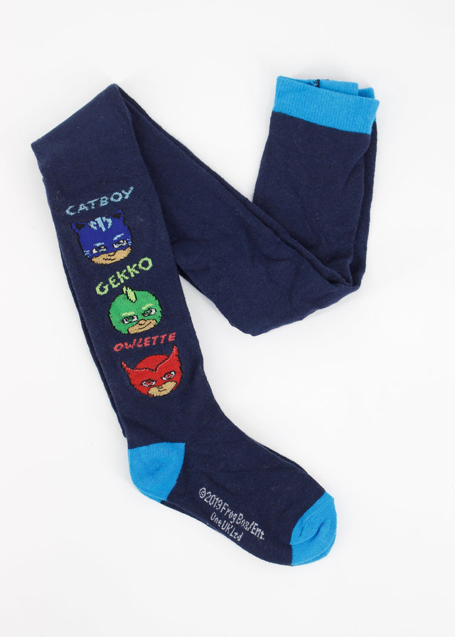 Image for Kids Boy's Graphic Printed Tights,Navy