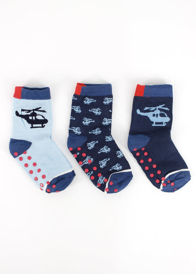 Image for Kids Boy's 2 Pairs Graphic Printed Socks,Multi