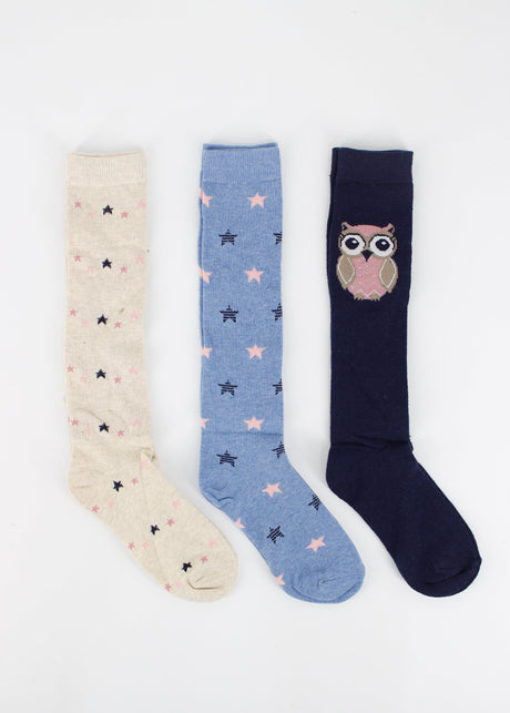 Image for Women's Printed Long Socks,Multi