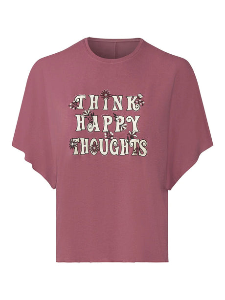 Image for Women's Printed T-Shirt,Pink