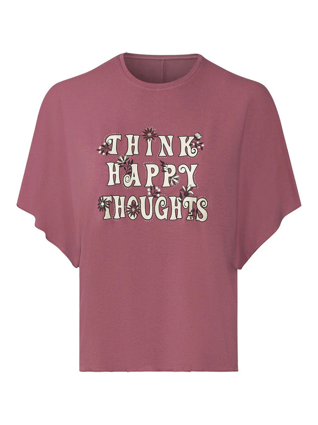 Image for Women's Printed T-Shirt,Pink