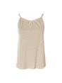 Image for Women's Plain Linen Top,Light Beige