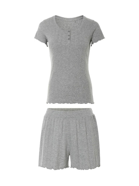 Image for Women's 2 Pcs Pjyamas Set,Grey