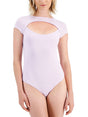 Image for Women's Cutout Bodysuit,Lilac