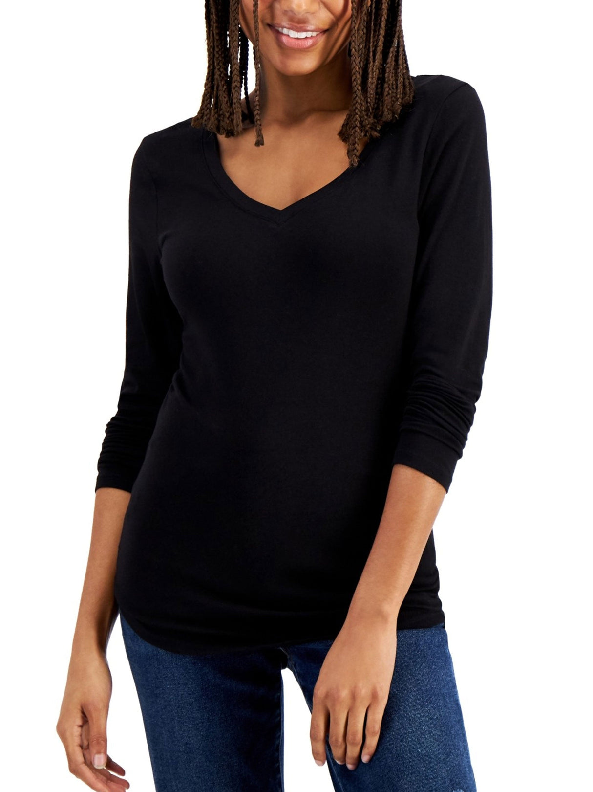 Image for Women's Plain Top,Black