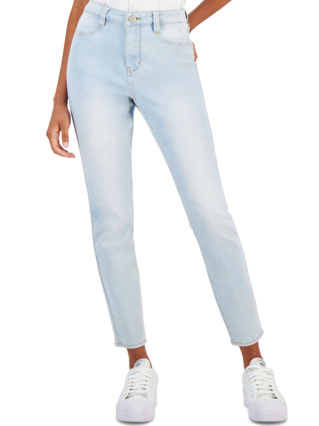 Image for Women's Washed Jeans,Light Blue