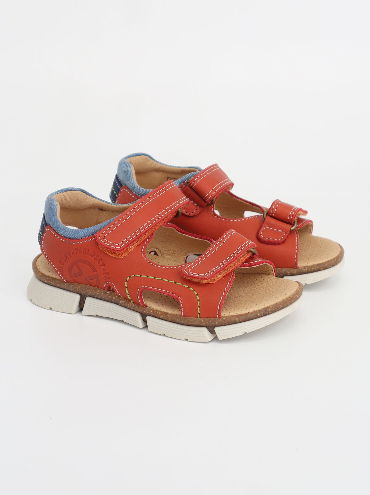 Image for Kids Boy's Textured Sandals,Brick