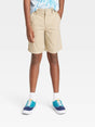 Image for Kid's Boy's Plain Chino Shorts,Beige