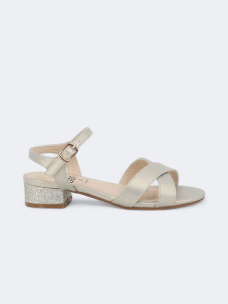 Image for Kids Girl's Plain Sandals,Stone