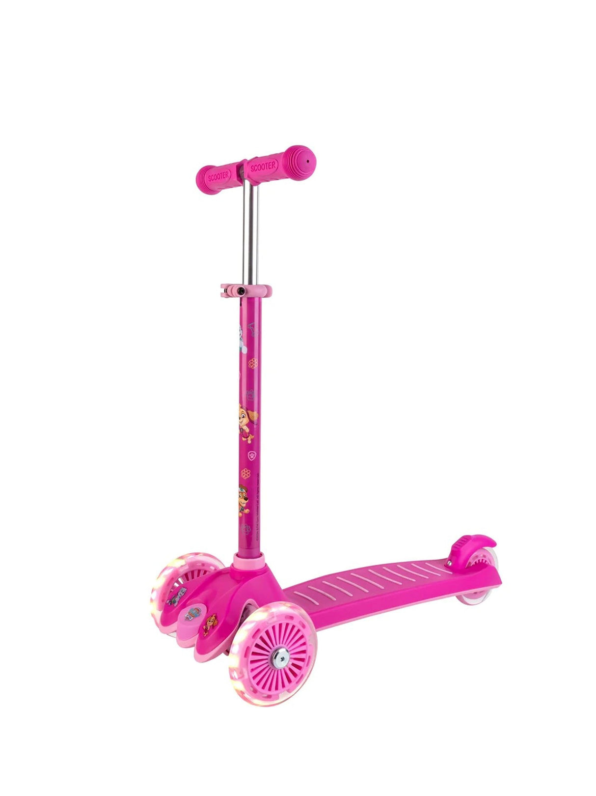 Image for Tri-Scooter With Led Wheels