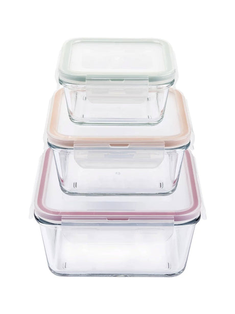 Image for Glass Food Containers Set