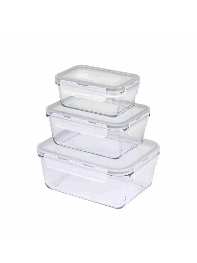 Image for Glass Food Containers Set