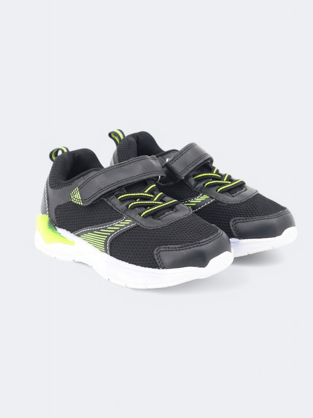 Image for Kids Boy's Printed Sneakers,Black