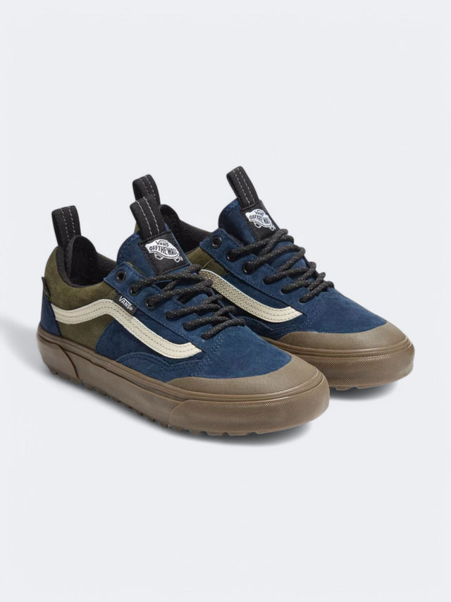 Image for Men's Textured Casual Shoes,Olive/Navy