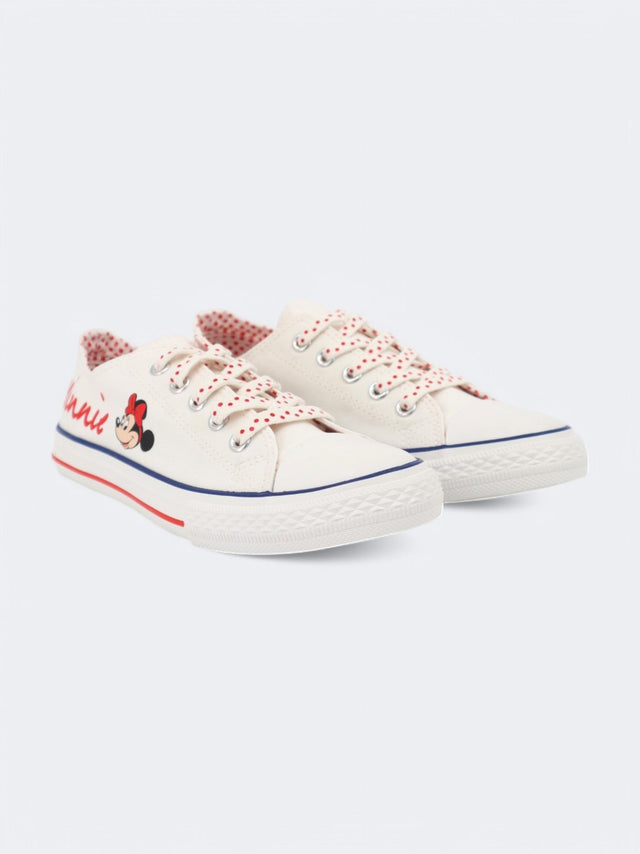 Image for Kids Girl's Graphic Printed Casual Shoes,White