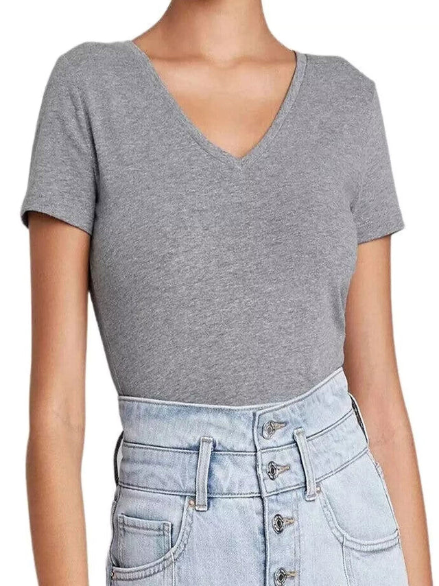 Image for Women's Plain Cropped T-Shirt,Grey
